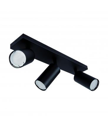 Luminaire MANAM GU10 3L noir Une solution d'éclairage unique 12683-32639