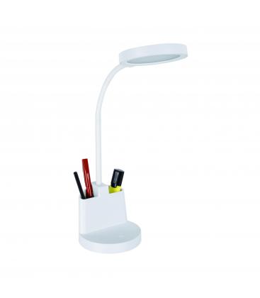 LABOR LED Desk Lamp with 3-Stageness Pencil Holder White 12740-32694