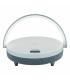 LED SATURN con caricabatterie wireless e altoparlante Bluetooth portatile