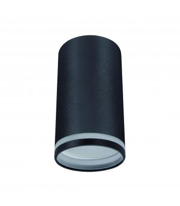 ZULA DWL GU10 Black Ceiling Luminaire 12885-32817