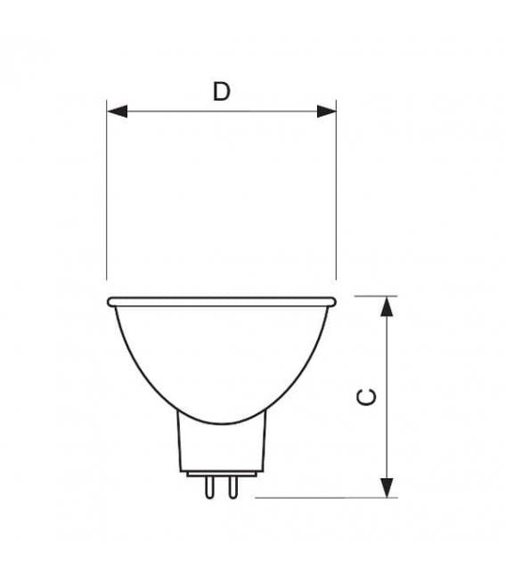 6423 FO 150W 15V GZ6.35 Bombilla - para lámparas de endoscopia – foto