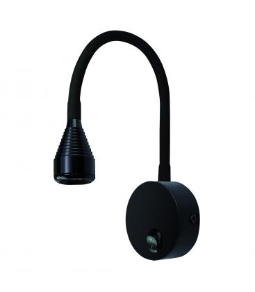 Black POLA 3,5W LED Luminaire with Switch Light Fixtures 12657-33467