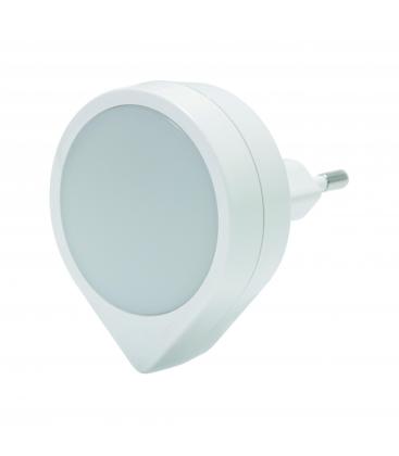 Luz nocturna LED con sensor de luz Enchufable ELA 0,4W Blanco 12708-33518