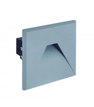 Empotrable de pared LED KURS D 1.6W NW Gris 12816-33626