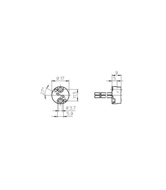 Versatile G4 GX5.3 G6.35 Lampholder Base – photo