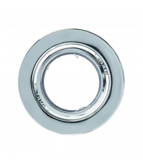 Elegante Deckeneinbauleuchte KAJKA C GU5.3 Chrom – foto