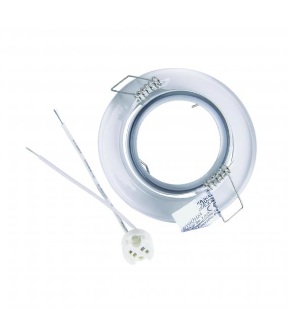Elegante Deckeneinbauleuchte KAJKA C GU5.3 Weiß 12V 50W – foto