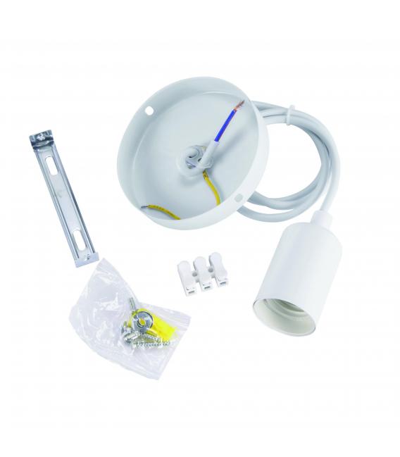 Luminaria Colgante UNO E27 CLG Blanco 220V, 60W, Moderno – foto