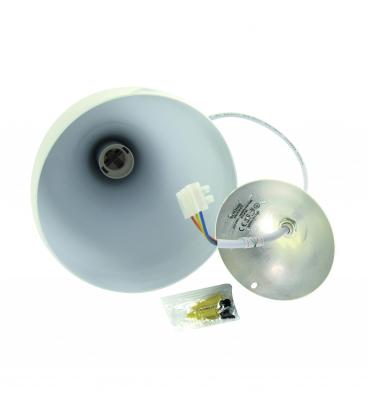 JUSTA Weiße Decken-Pendelleuchte 120V, 60W, E27 Sockel 12419-36773
