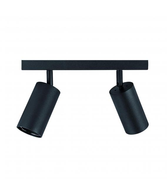 Apparecchio MANAM GU10 2L nero - Soluzione illuminotecnica esclusiva – Foto