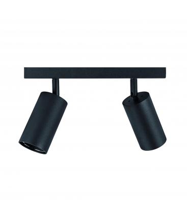 MANAM GU10 2L Black Luminaire - Solution d'éclairage unique 12682-36795