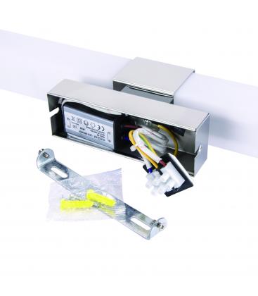 Luminaria LED de pared resistente al agua 24W Cromo NW 12761-36847