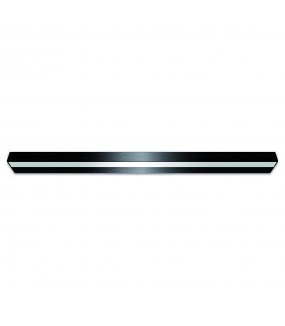 Modern Black LED Wall Luminaire - Water-Resistant 14W NW – photo