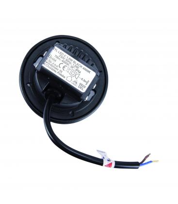 AZYL C 1.6W NW LED-Wandeinbauleuchte Schwarz 12815-36863