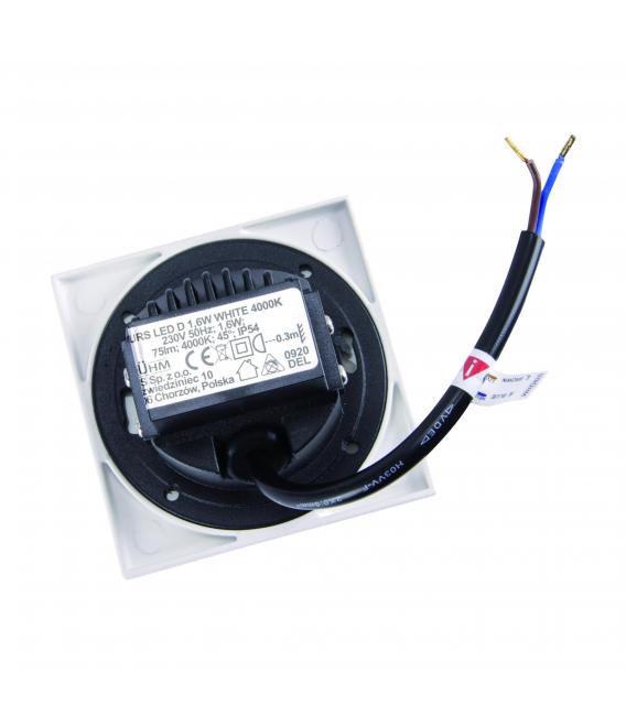 Lampada da parete a LED KURS D 1,6W NW Bianco – Foto