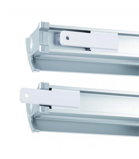 Apparecchio LED lineare DIEGO 9W CCT Argento - Illuminazione LED per armadietti – Foto