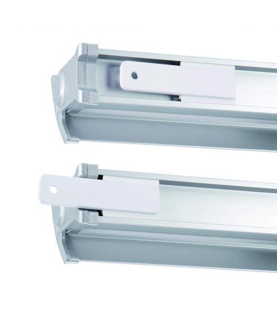 Apparecchio LED lineare DIEGO 18W CCT Argento - Illuminazione LED per armadietti – Foto