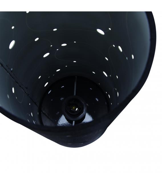 Lampe de table noire LARYSA FOOT E14 - Illuminez votre bureau – Photo