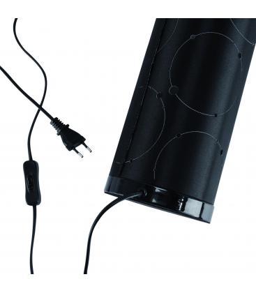 Lámpara de mesa LARYSA FOOT E14 negra - Ilumina tu escritorio 12724-36951