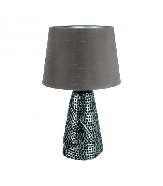 MAGDA E27 Lámpara de mesa plata/gris - Ilumina tu escritorio – foto