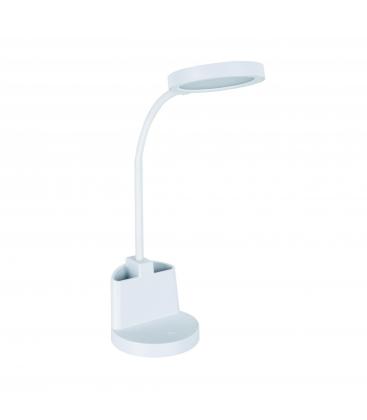 LABOR LED-Schreibtischlampe mit 3-stufiger Helligkeit und Bleistifthalter - Weiß 12740-36966