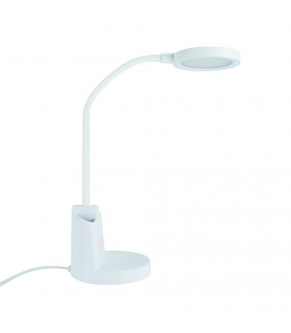 LABOR LED Desk Lamp with 3-Stageness & Pencil Holder - White – photo