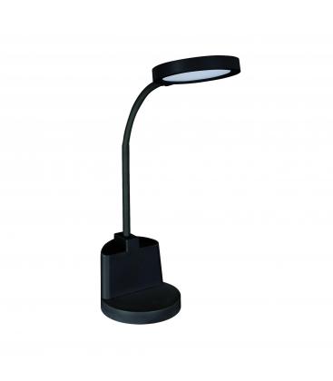 LABOR Lampe de bureau LED avec 3 niveaux de luminosité et porte-crayon - Noir 12741-36969