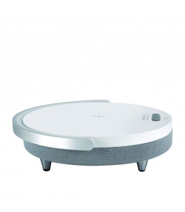 Lámpara LED SATURN: Cargador inalámbrico y altavoz Bluetooth 12779-36989
