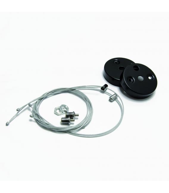 FLARA 24W LED Ceiling Suspension Black NW FLARA-24W-BLK-NW – Photo