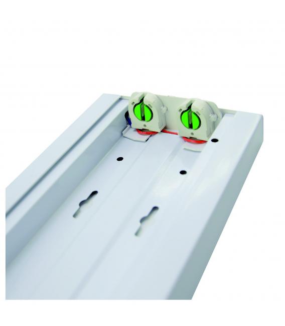 Linear LED POGO 2x18W Grill - Classic Industrial Luminaire – photo