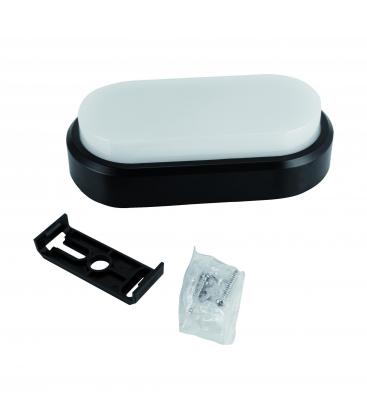 Luminaria LED de exterior ARON L 12W NW Negra - Resistente al agua y al polvo 12715-37078