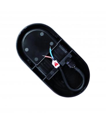 Zunanja LED svetilka ARON L 18W NW črna - Vodoodporna in odporna na prah 12716-37082