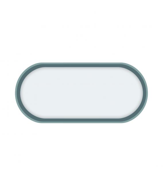 Luminaire à LED PABLO L 12W NW - Gris foncé, étanche – Photo