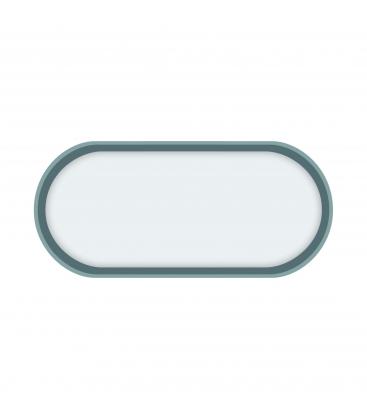 LED svetilka PABLO L 12W NW - temno siva, vodoodporna 12347-37103