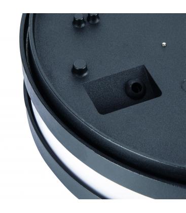 Staubgeschützte SOLINA C 8W Schwarz Außenleuchte 12754-37134