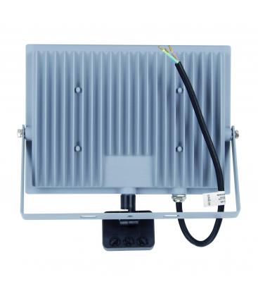 LED-Strahler mit Bewegungssensor 100W Grau CW 12628-37215