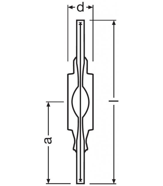 Powerstar HQI-TS 150W NDL Excellence - Lampada RX7s bianco neutro Deluxe – Foto