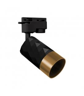 Stromschienenleuchte MATA TRA GU10 schwarz gold