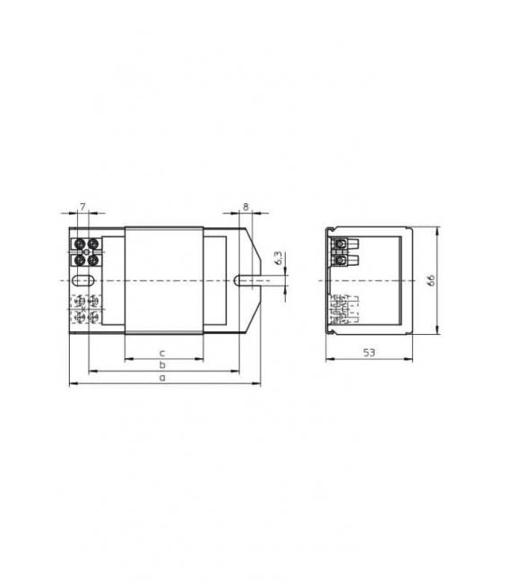 Ballast NAHJ 250.915 Magnetic - 220V 50Hz HI – photo