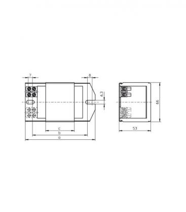 Ballast NAHJ 250.915 Magnétique - 220V 50Hz HI 13544-38034