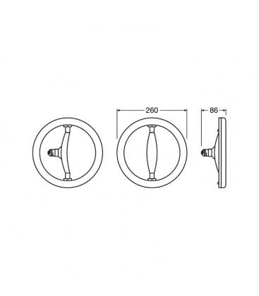 CIRCOLUX LED 14,5W 827 E27 - Lampada LED 13552-38081