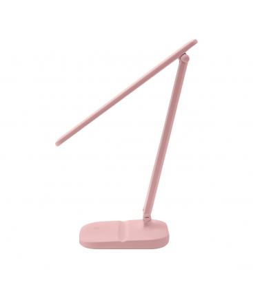 ZET Lámpara de escritorio LED rosa - Brillo ajustable, control táctil del color 13564-38118