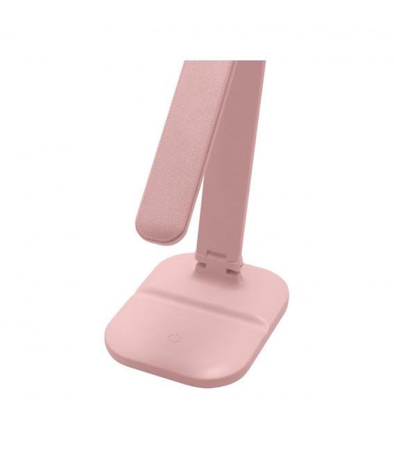 ZET Lampada da scrivania a LED rosa - Luminosità regolabile, controllo del colore a sfioramento – Foto