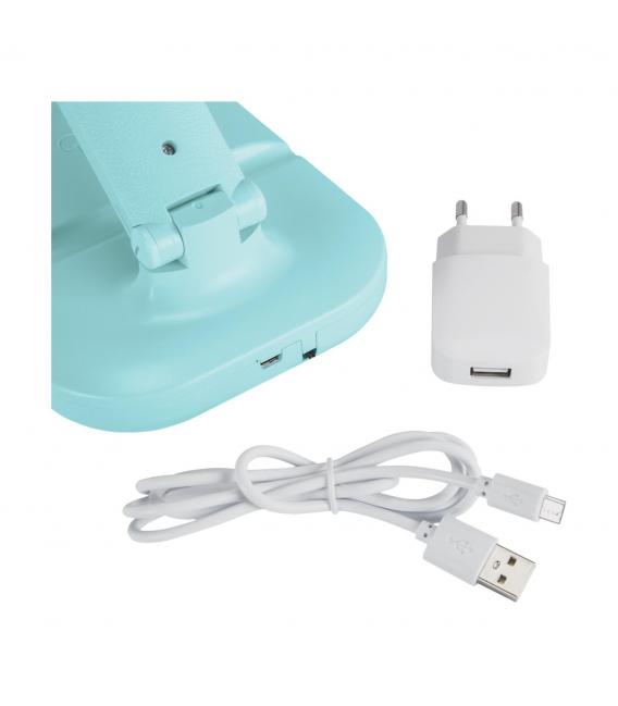 ZET Green LED Desk Lamp - Einstellbare Helligkeit, Touch-Farbsteuerung – foto