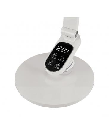 RAGAS Lampe de bureau LED - Lumière blanche ajustable, fonction horloge 13569-38143