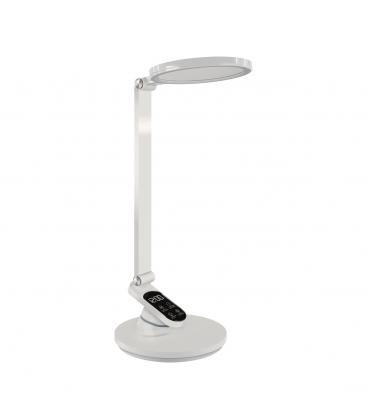 RAGAS LED Desk Lamp Adjustable White Light, Clock Feature 13569-38144