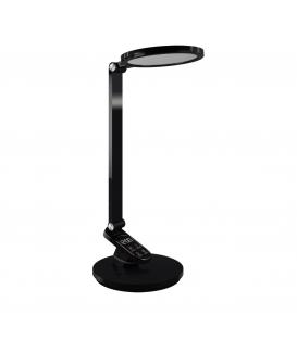 LED RAGAS black, brightness &amp; white light adjustable, clock