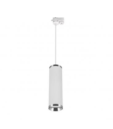 FRIDA TRA 20 GU10 Blanc Chrome Luminaire de piste 100cm Pending 13611-38215