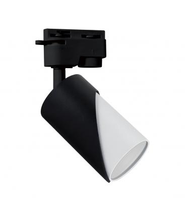 ZEBRA TRA GU10 Noir Blanc Track Light Luminaire 13613-38217