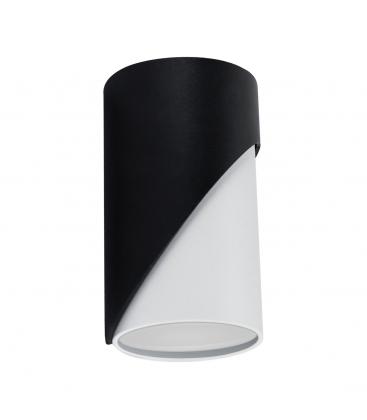 Luminaria de techo ZEBRA DWL GU10 Negro Blanco Plafonier Iluminación 13614-38218